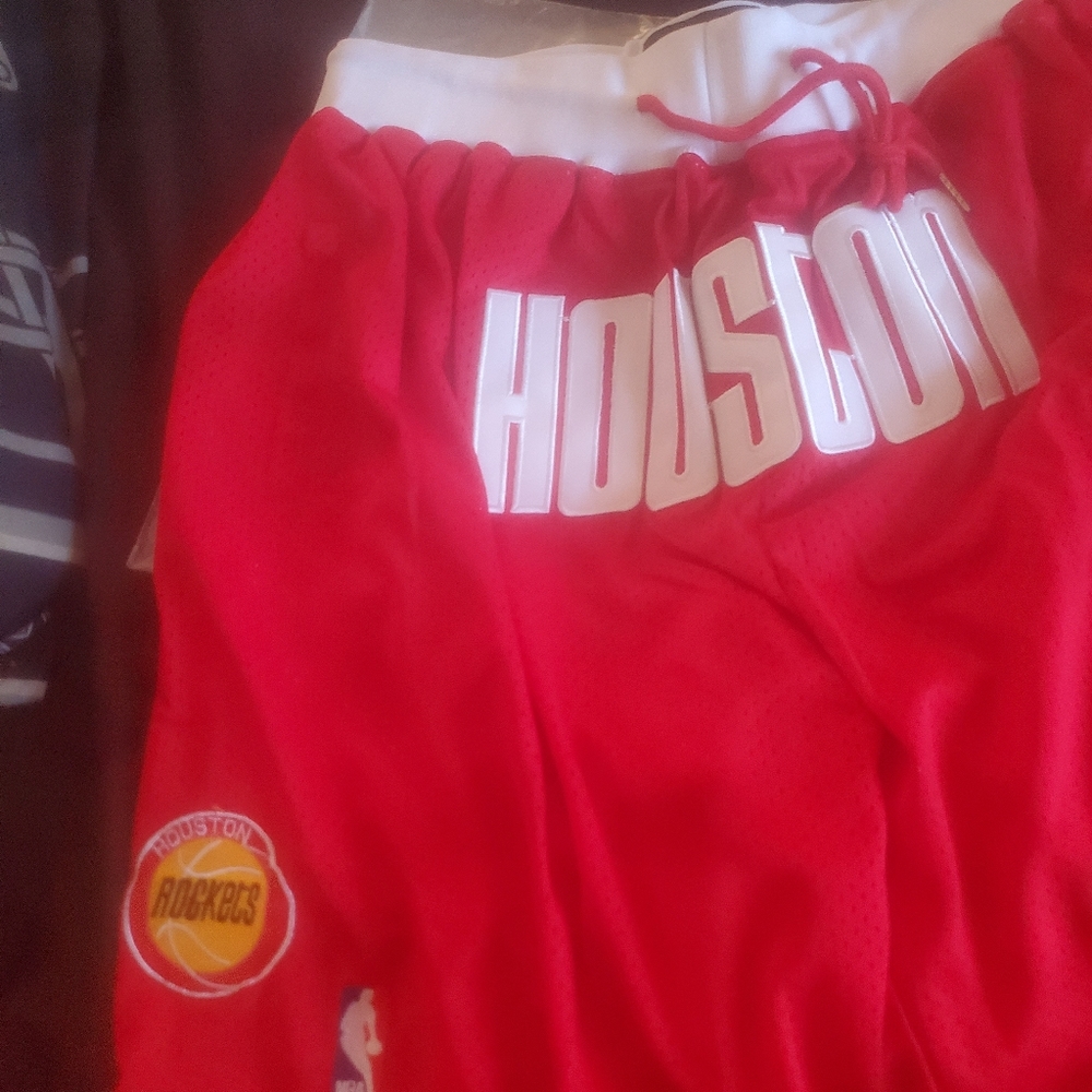 Houston Rocket jus don shorts